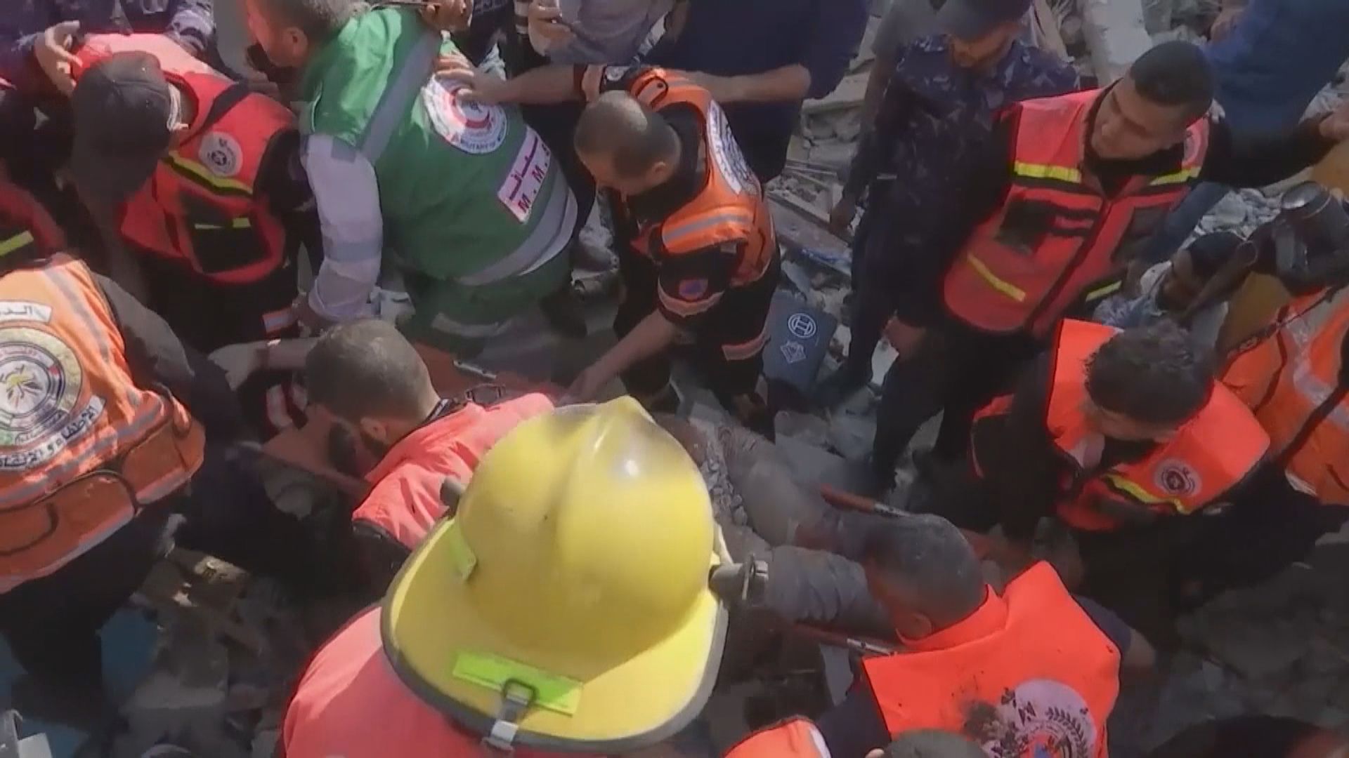 以巴連日衝突　加沙逾200人死超過1200人傷