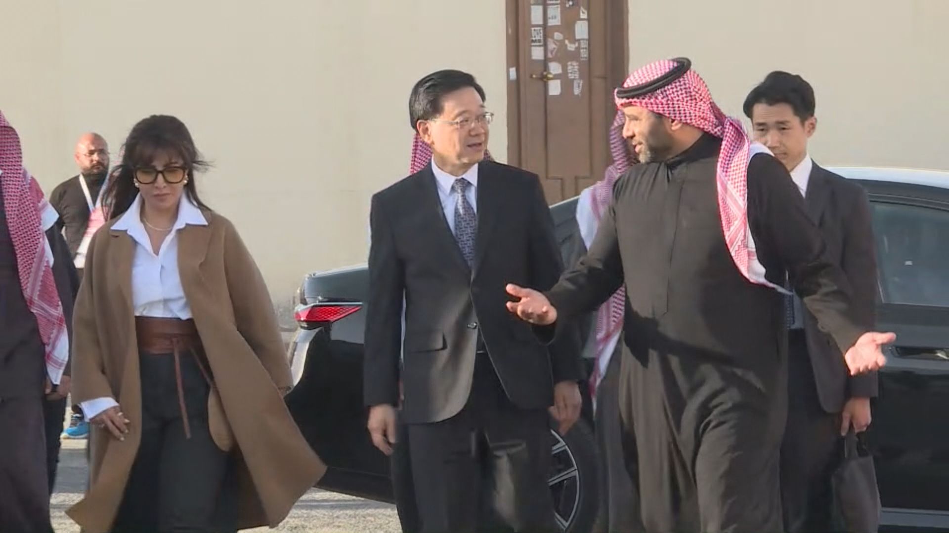 李家超繼續訪問中東　參觀沙特有關「未來城市」展覽