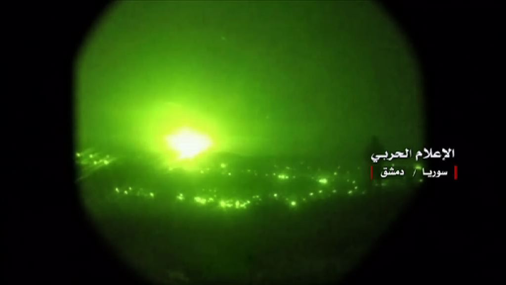 以色列向伊朗軍事目標發射導彈還擊