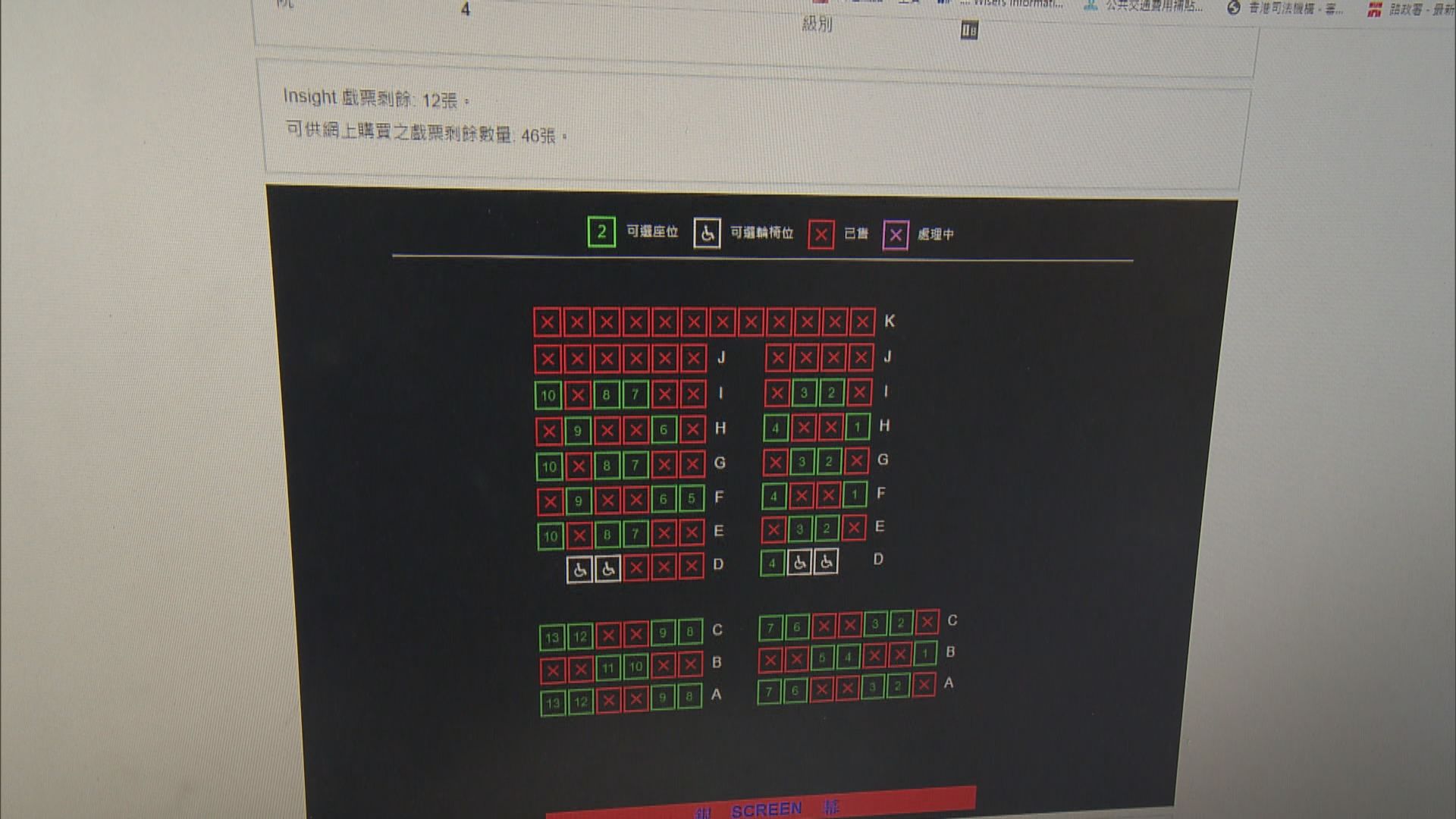 戲院院線網上預售戲票　美容業界聯合推出衞生指引