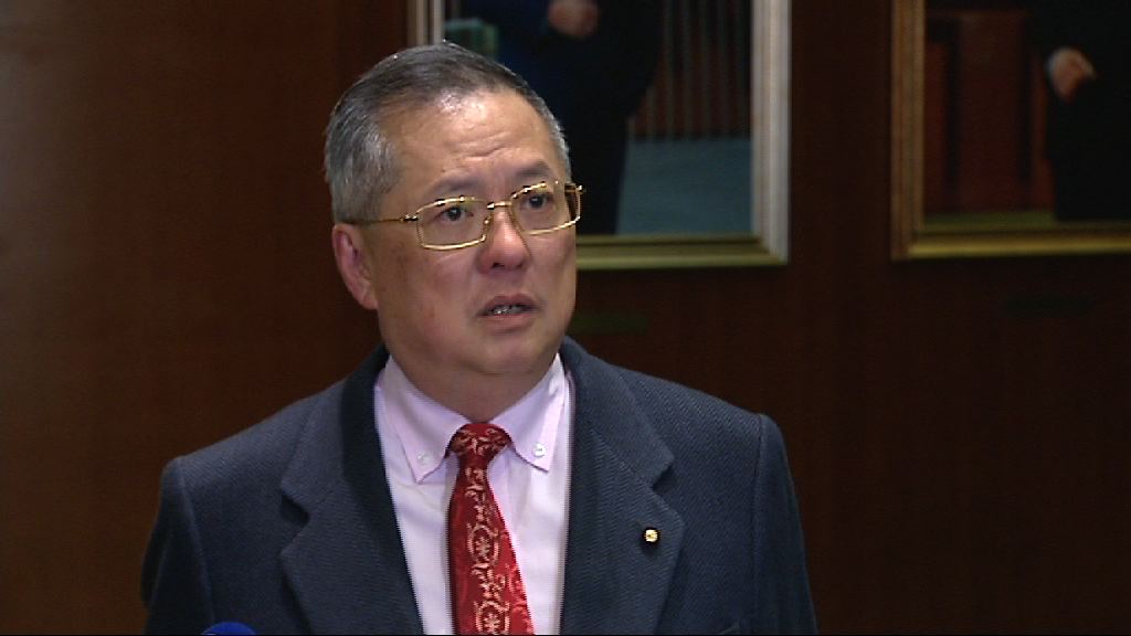 張宇人支持政府暫停入口巴西凍肉