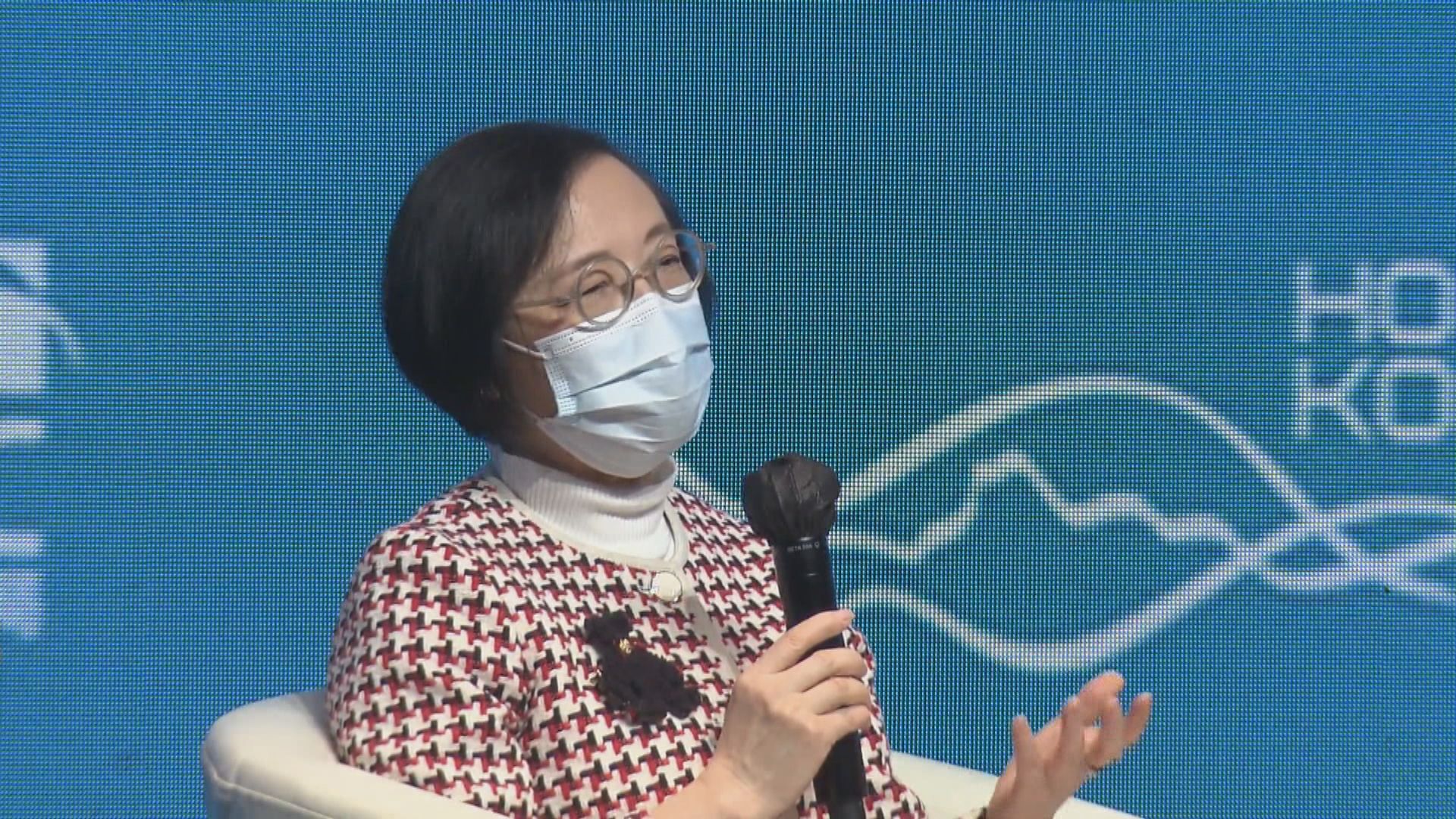 陳肇始：長者接種率偏低　仍需努力