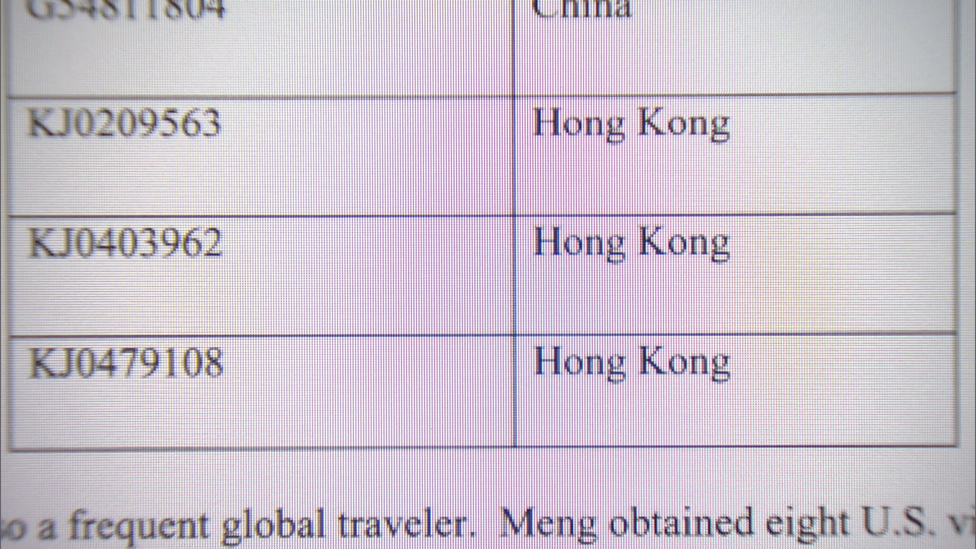 葉劉淑儀：無資料證明孟晚舟持特區護照情況違法