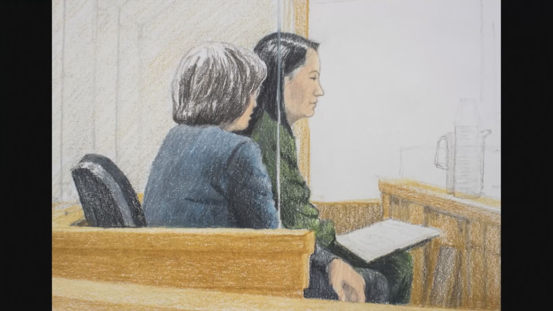 孟晚舟稱自己無辜並要求保釋