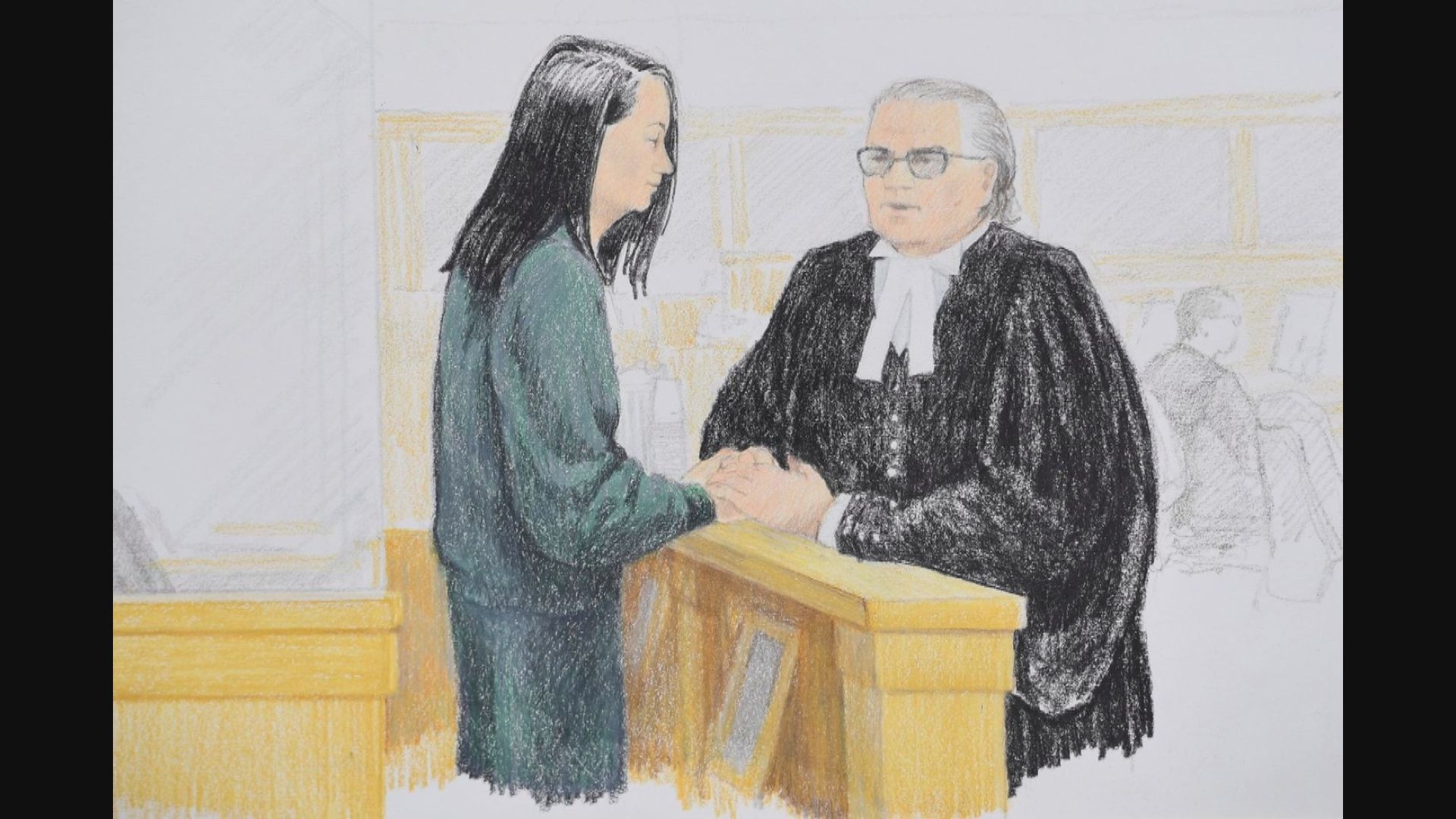 法官質疑孟晚舟丈夫是否適合做擔保人