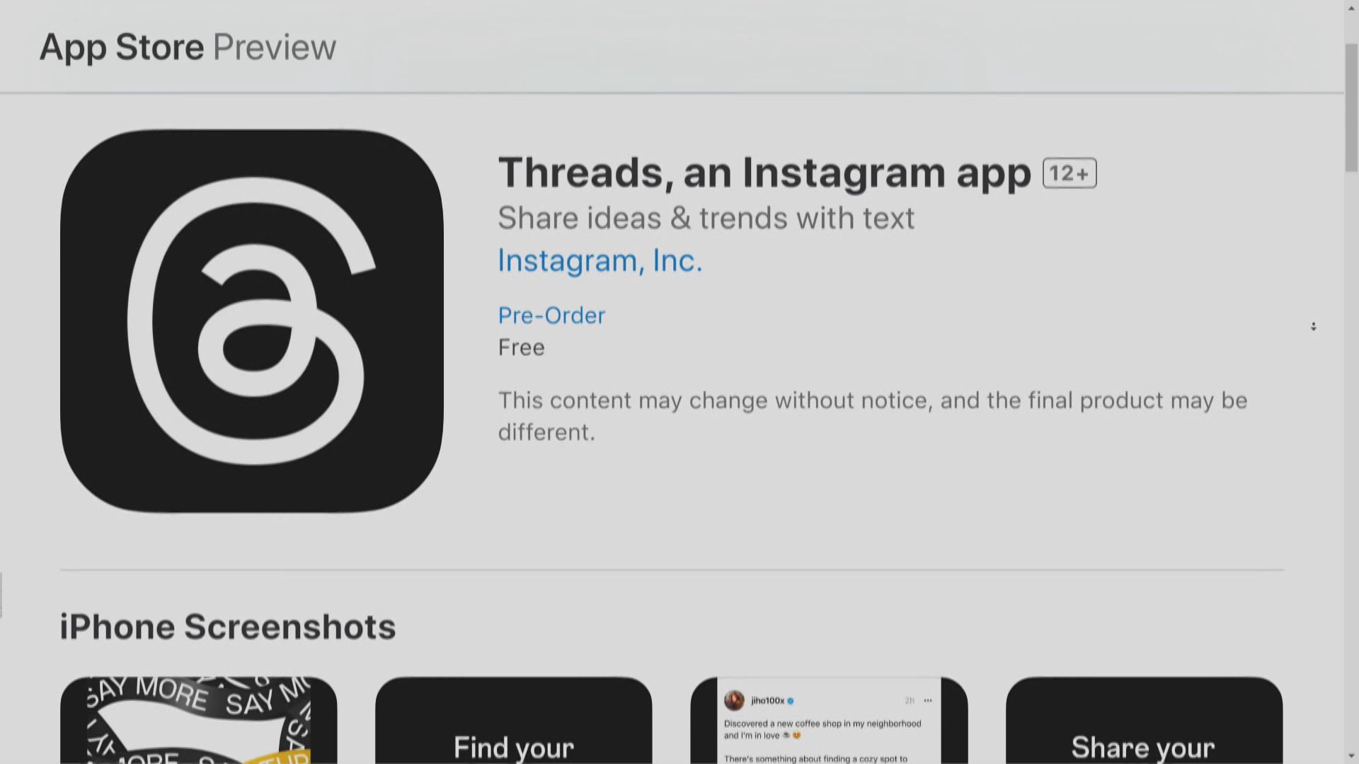 Twitter指Threads侵權並要求終止服務