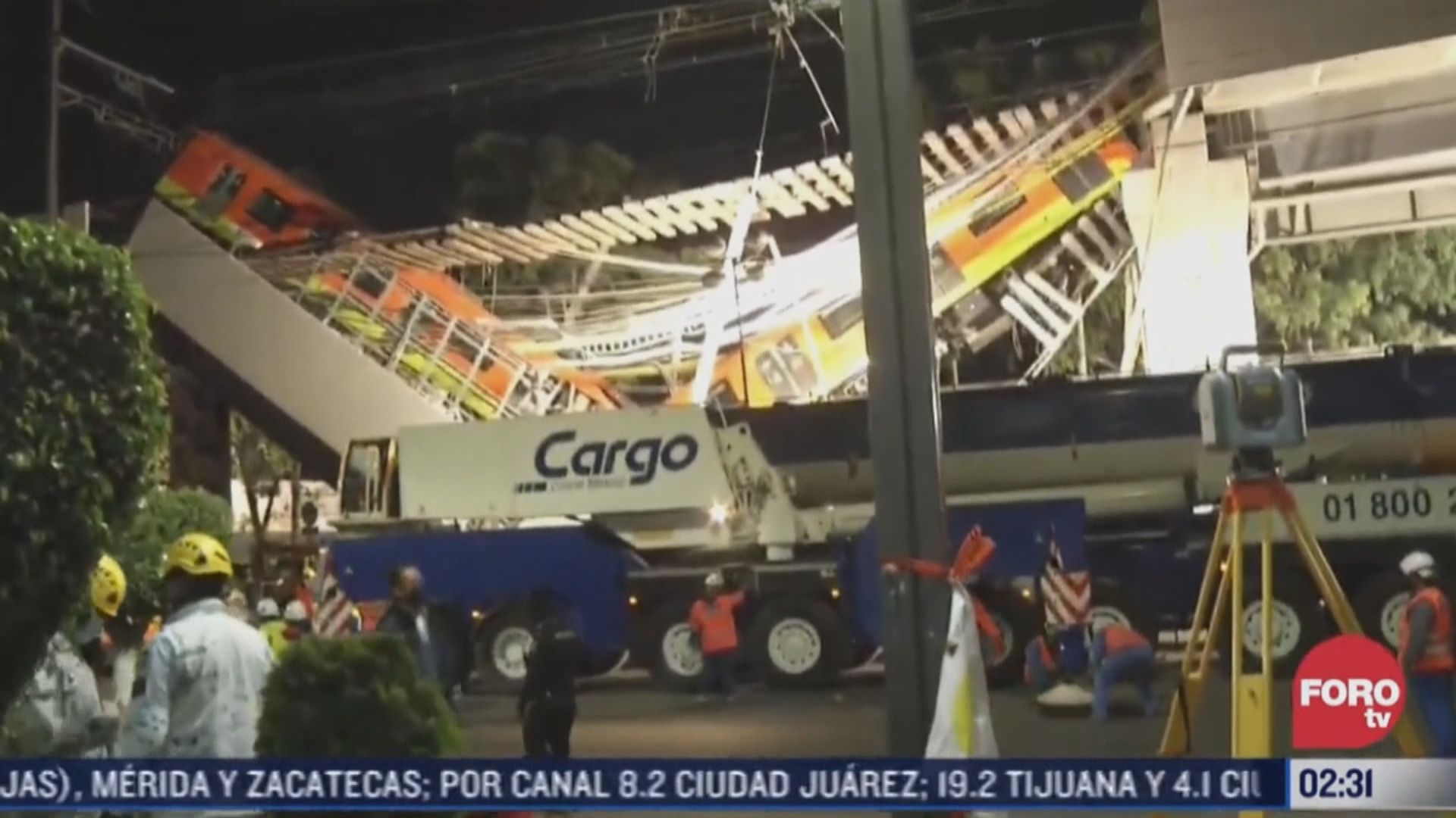 墨西哥城地鐵列車高處墮下　增至23死數十傷