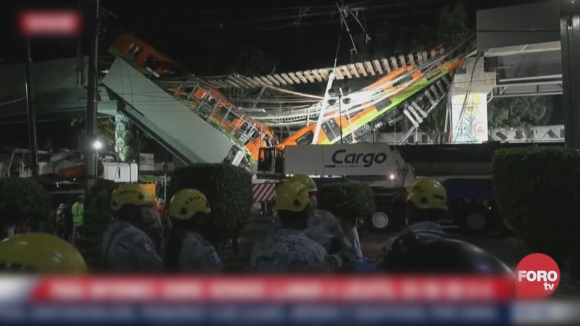 墨西哥城地鐵列車墮下事故增至24人死亡