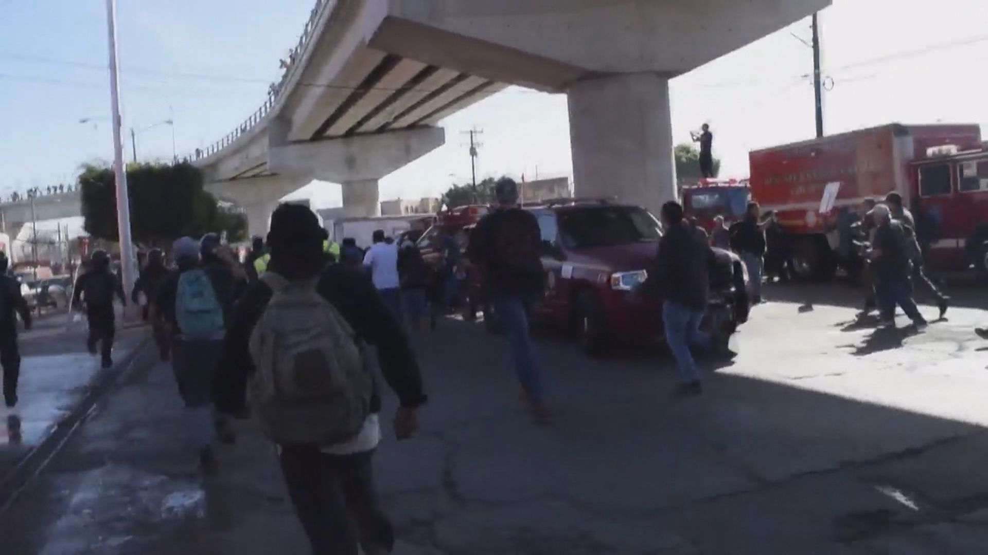 中美洲難民圖越境美國遭驅趕