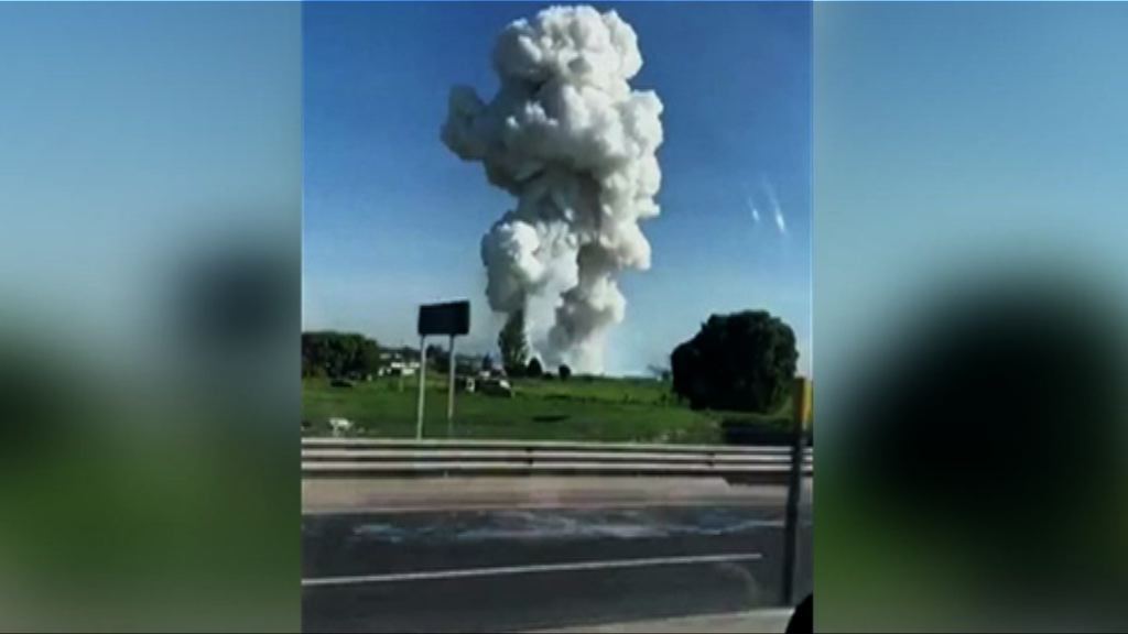 墨西哥煙花廠連環爆炸24死逾40傷