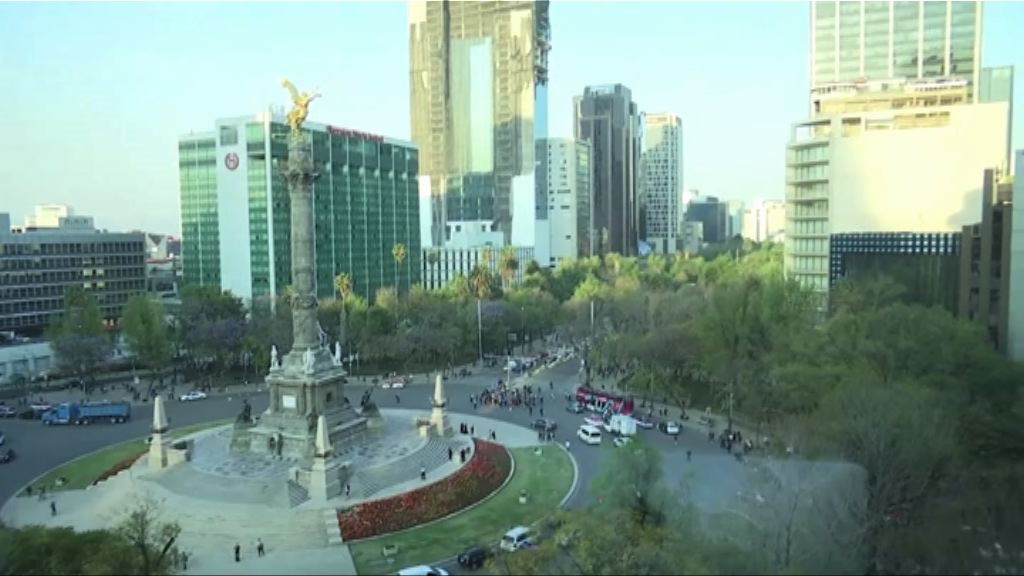 墨西哥南部7.2級地震　建築物有明顯搖晃