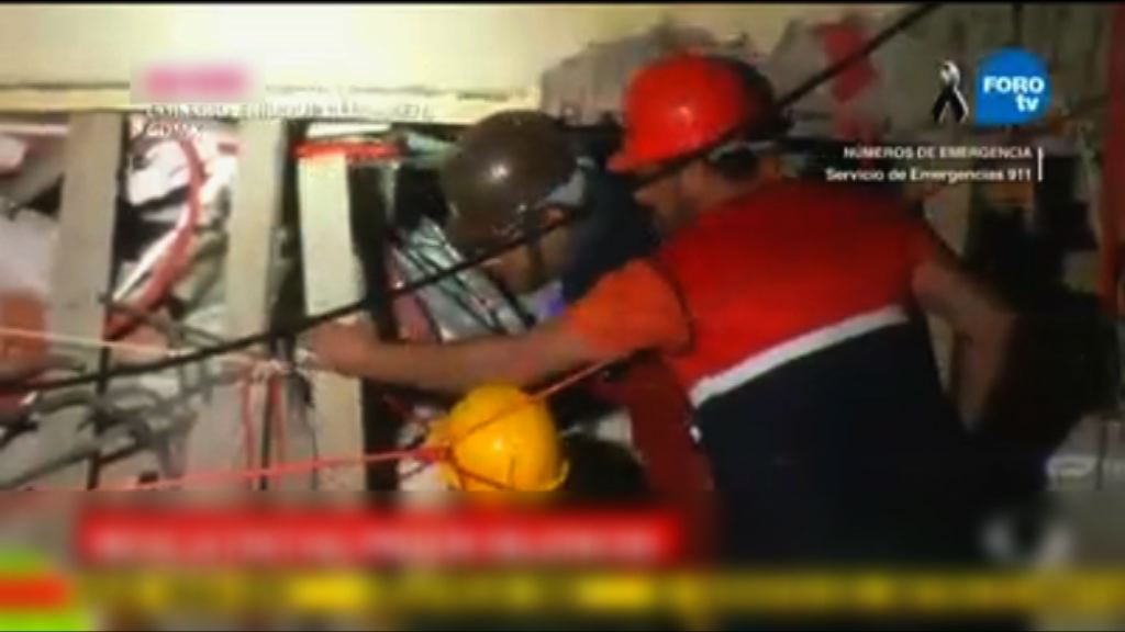 墨西哥地震　救援人員暫未能救出被困女童