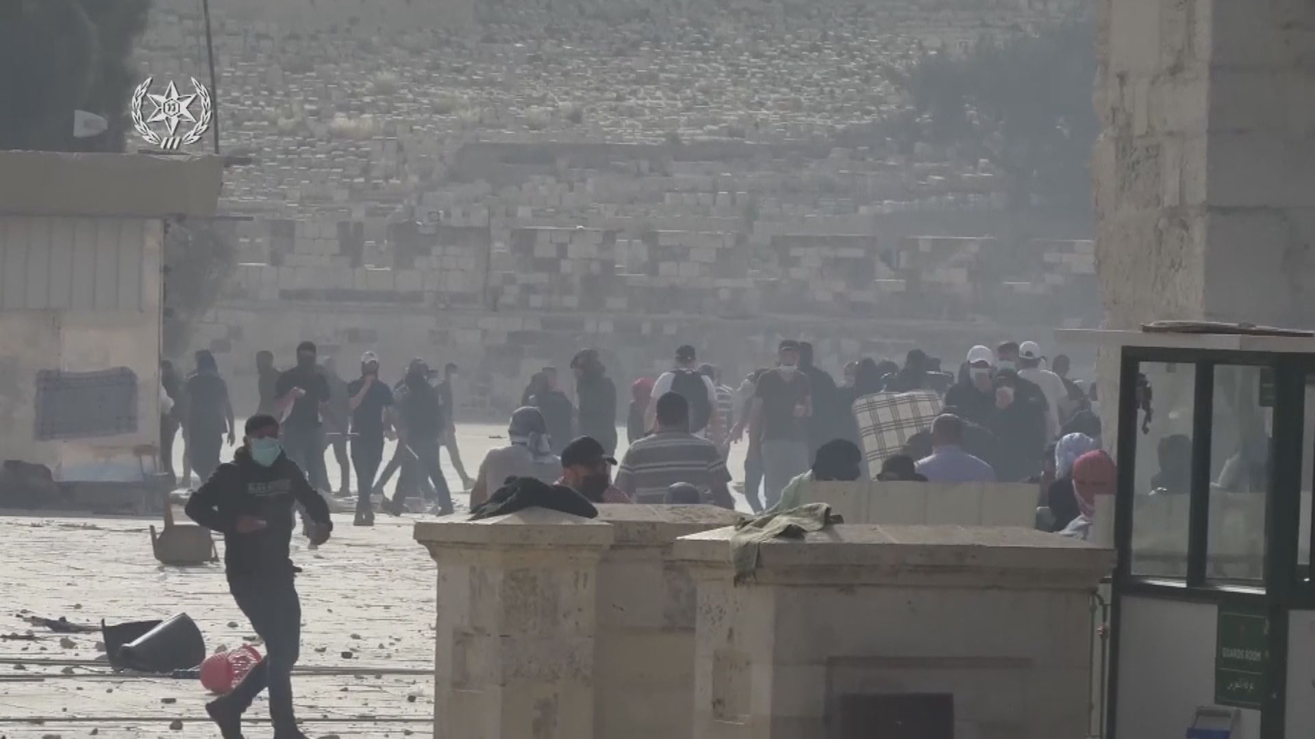 以巴耶路撒冷衝突　據報周一逾200名巴勒斯坦人受傷