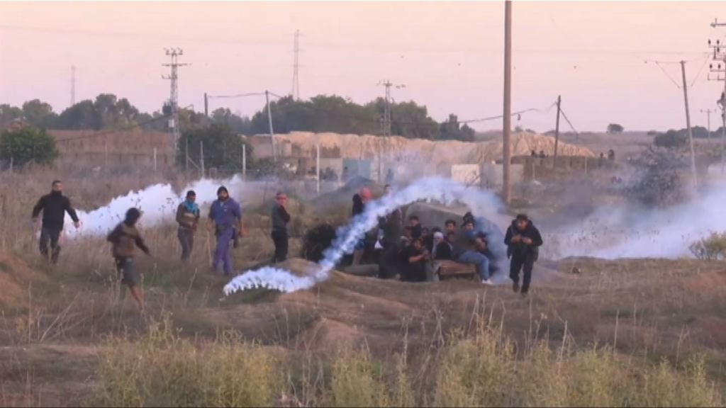 巴勒斯坦續有示威　以軍武力驅趕