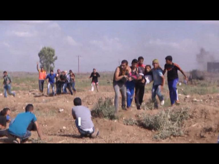 五巴勒斯坦人加沙邊境被以軍擊斃