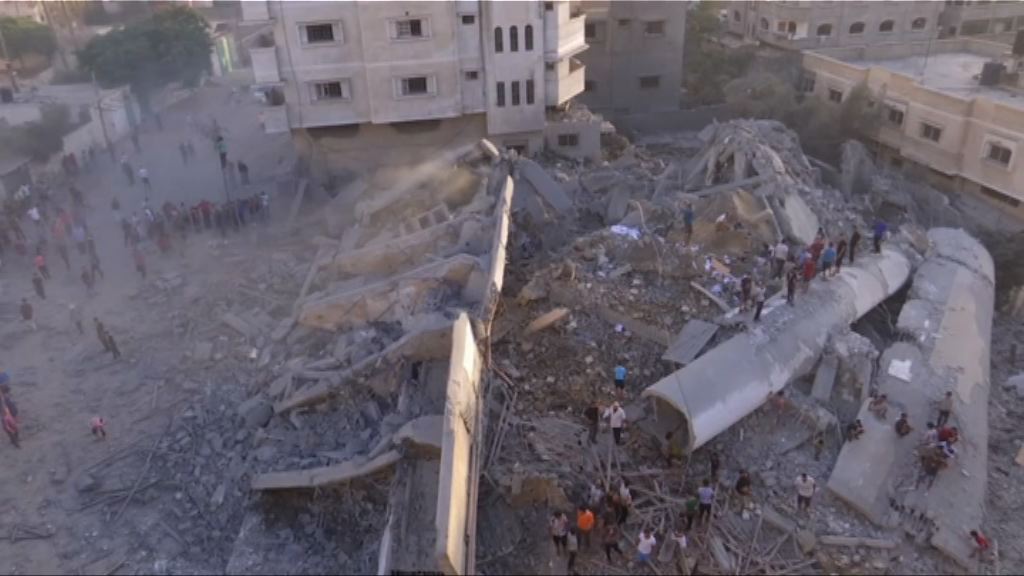 以色列報復哈馬斯攻擊加沙多人傷