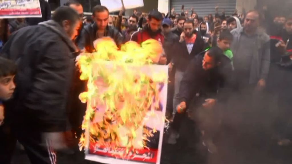 巴人反美示威與以軍警爆衝突