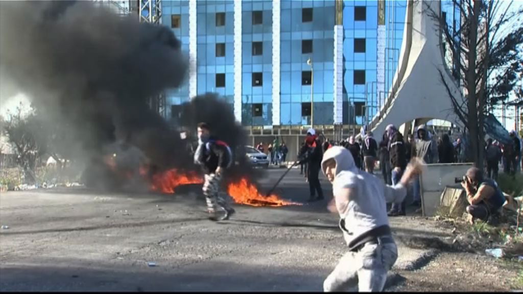 巴勒斯坦人反美示威與以軍警爆衝突