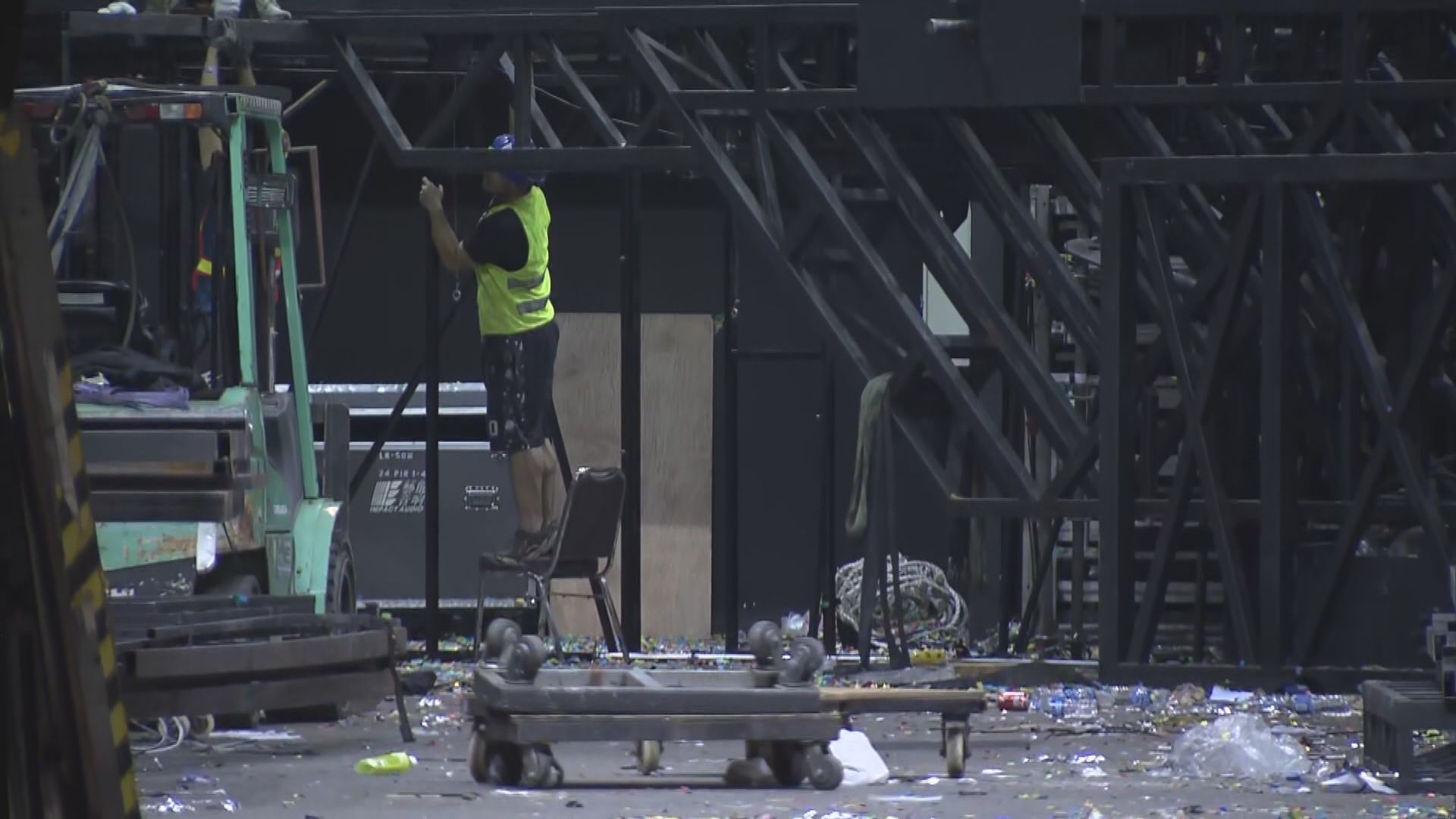 MIRROR演唱會事故　工作小組指懸掛系統裝置和裝工或是屏幕下墜原因