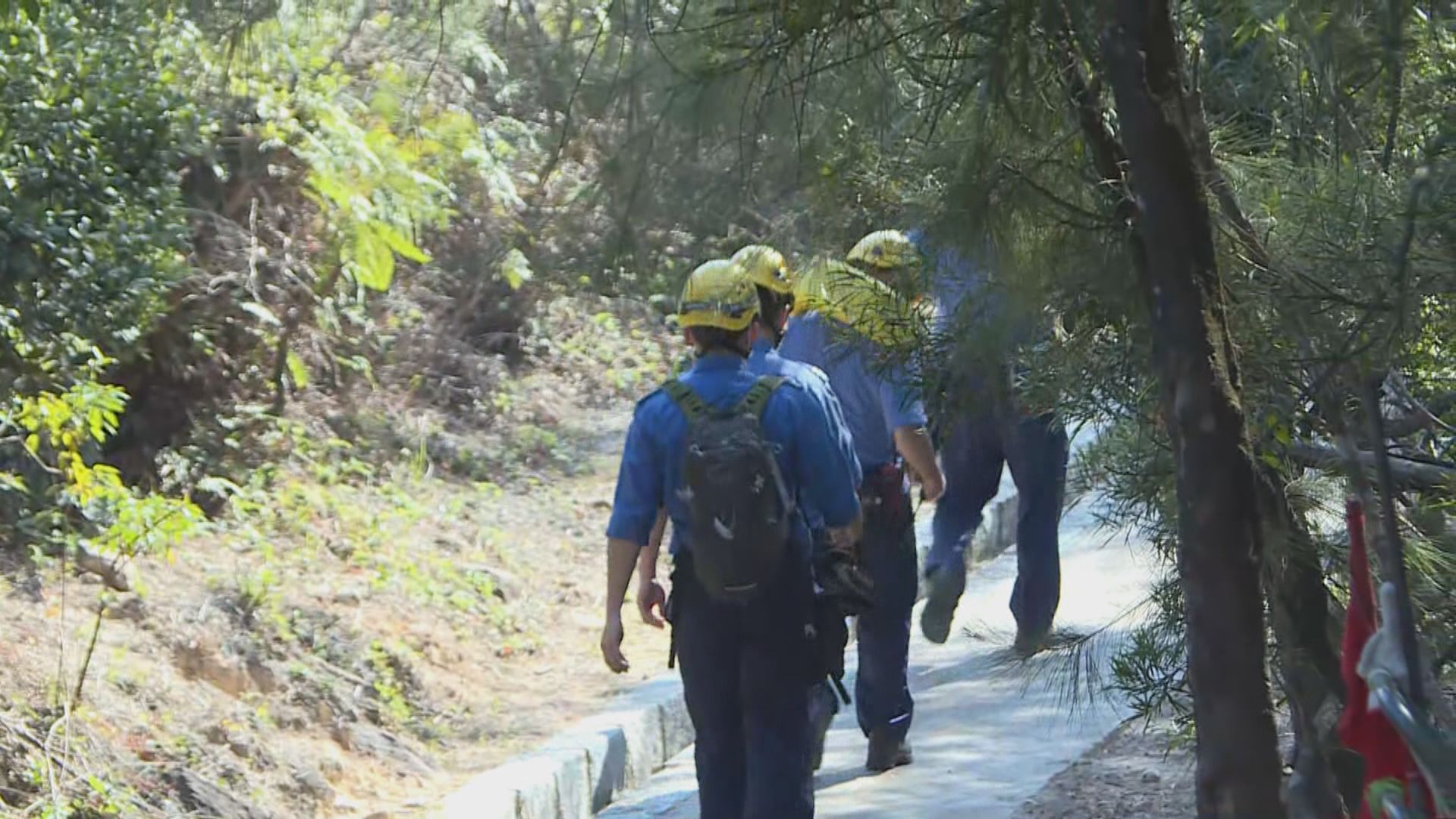 西貢男子疑行山失蹤　搜救人員到場搜索