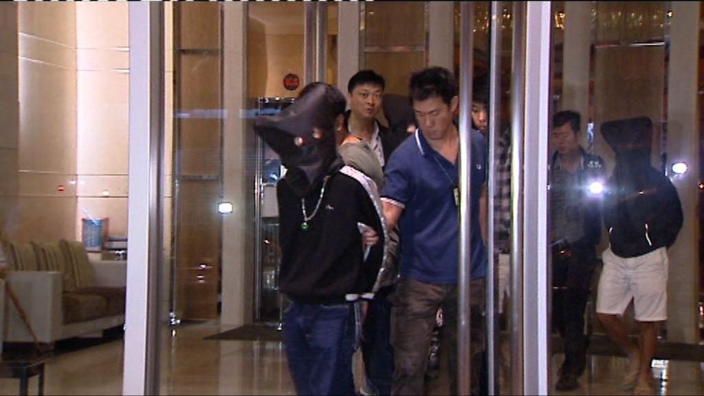 警方旺角拘九人涉刑毀藏毒傷人