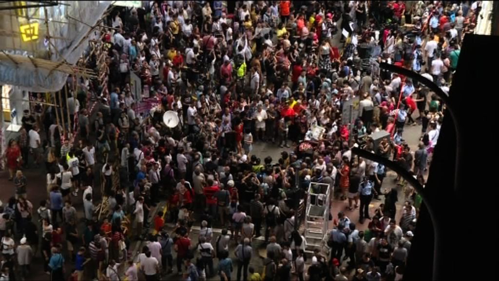 旺角行人專用區成絕響