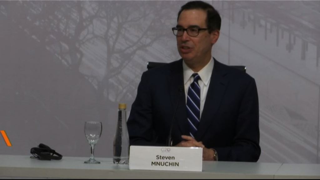 美財長：投資者不必擔心爆發貨幣戰