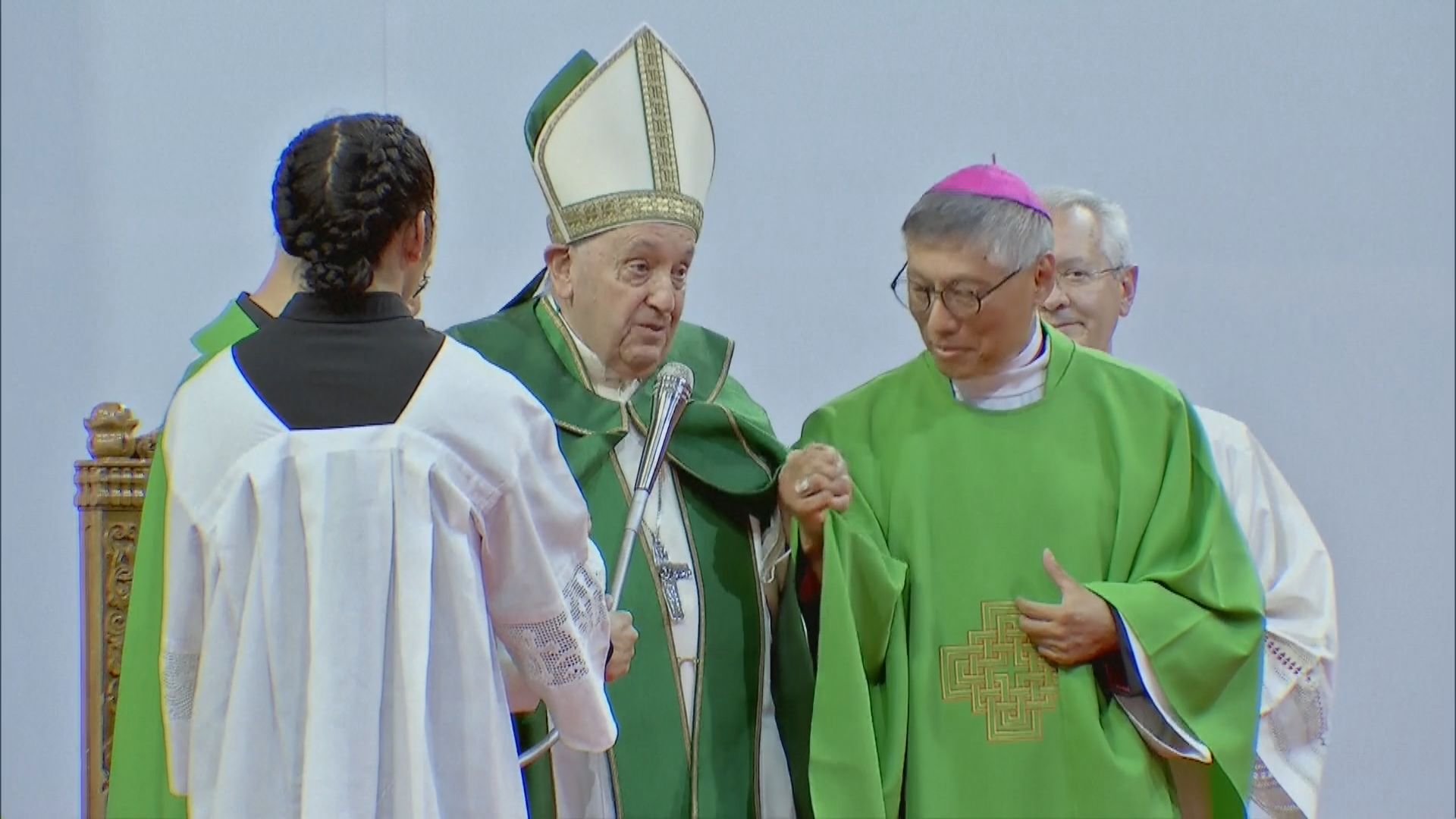 教宗方濟各再向中國人民表達祝福