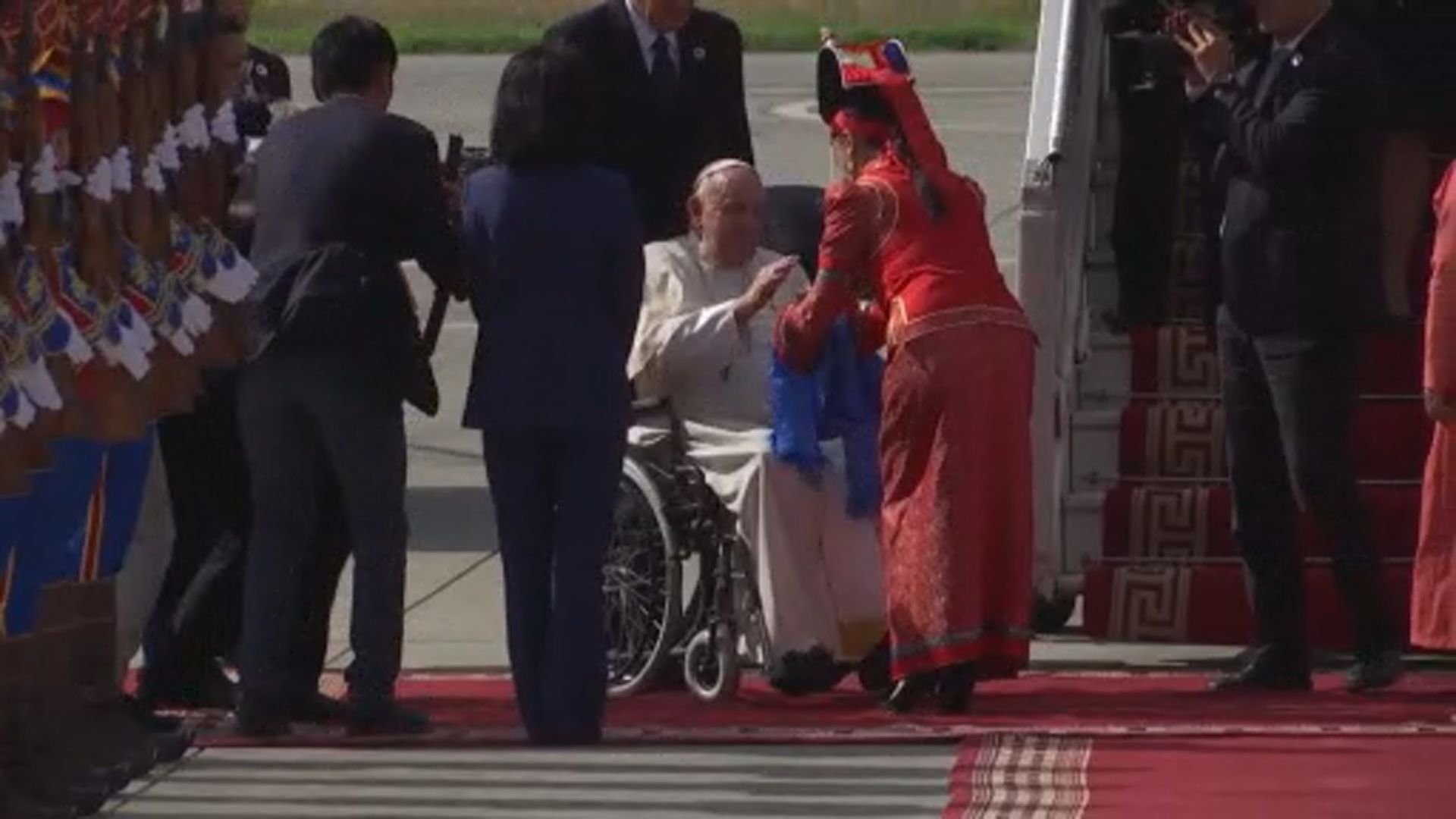 教宗方濟各首訪蒙古 去程飛越中國發電報問候習近平