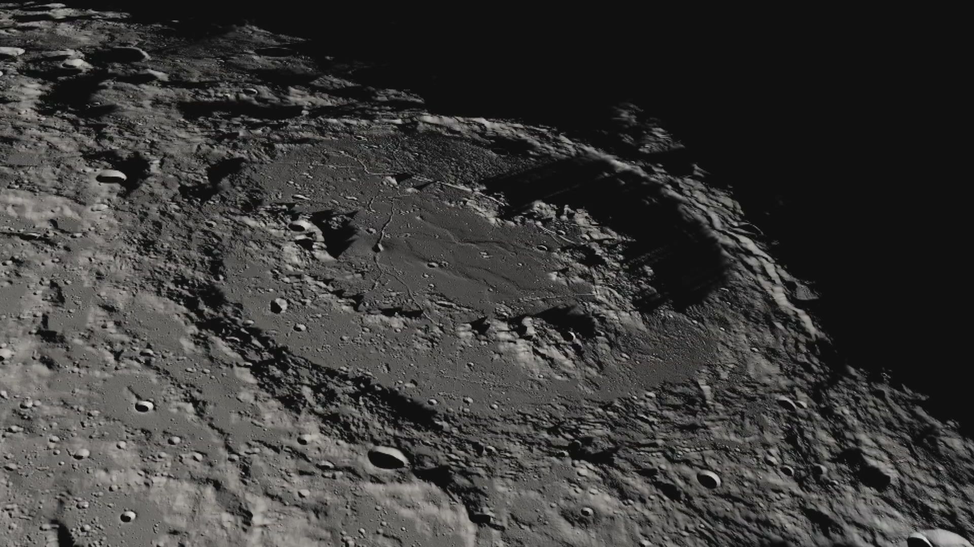 【首次發現】月球被陽光照射的表面證實有水存在