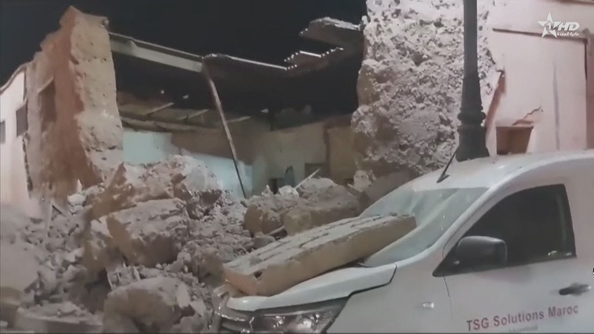 摩洛哥發生6.8級地震