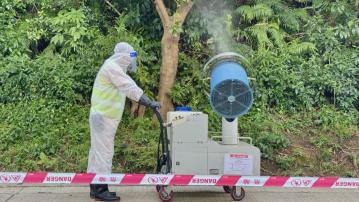 基孔肯雅熱｜官員視察馬灣滅蚊情況