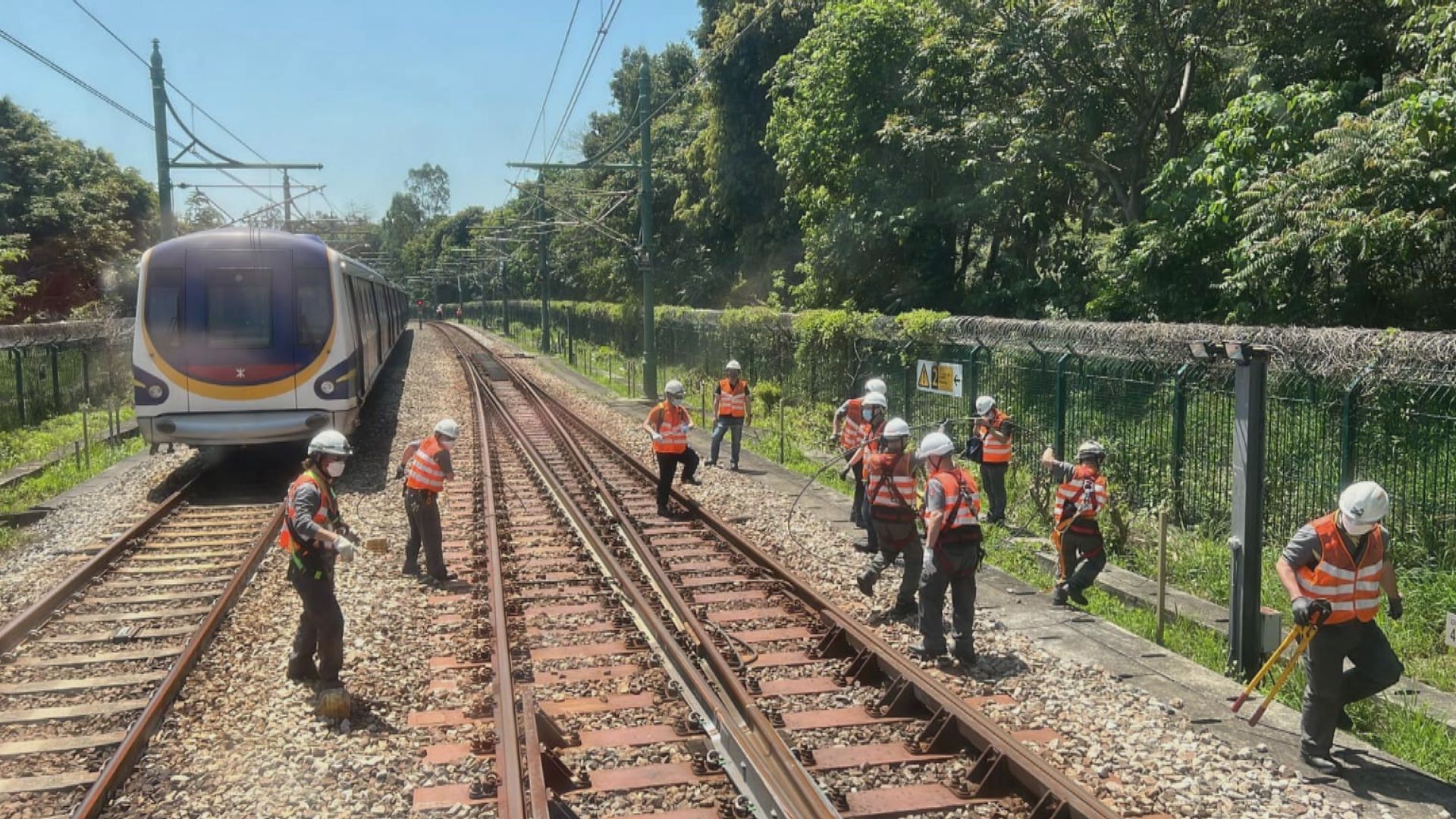 港鐵迪士尼站至欣澳站服務陸續回復正常