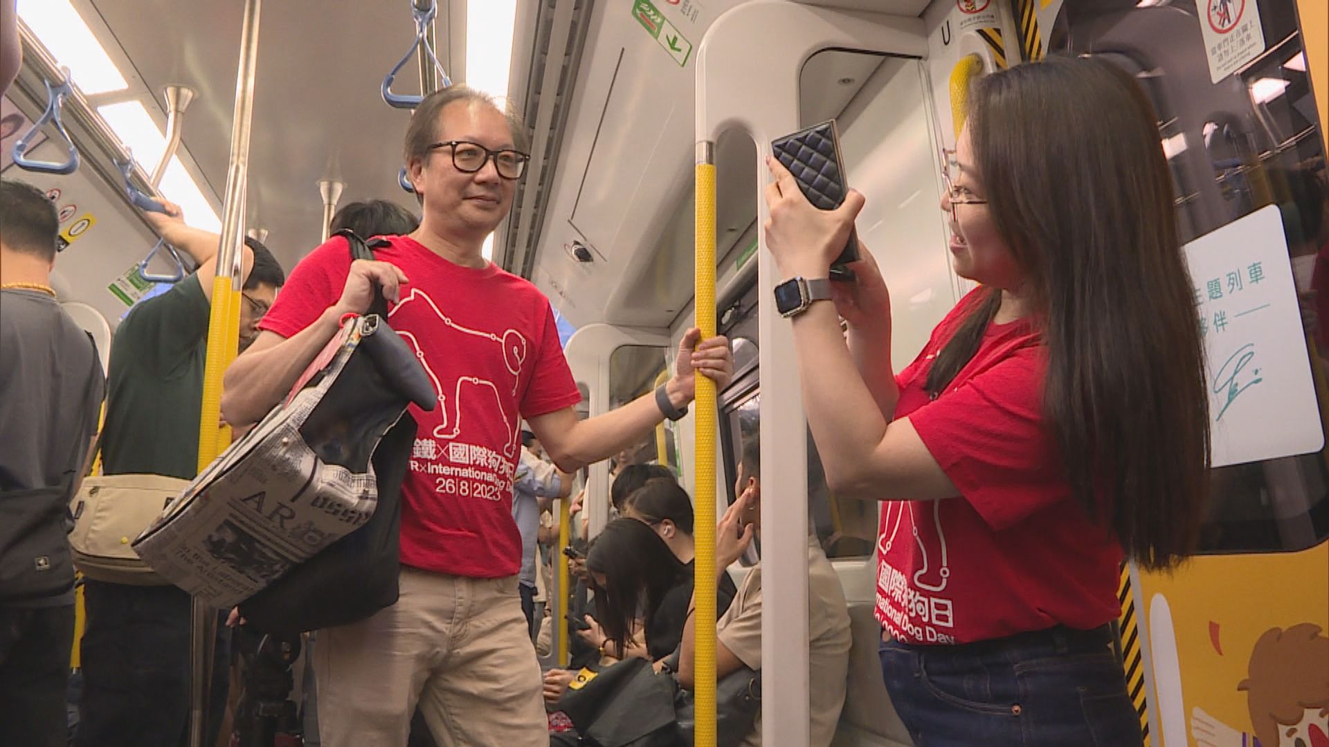 【國際狗狗日】20隻狗醫生齊齊搭港鐵 狗主望措施恆常化
