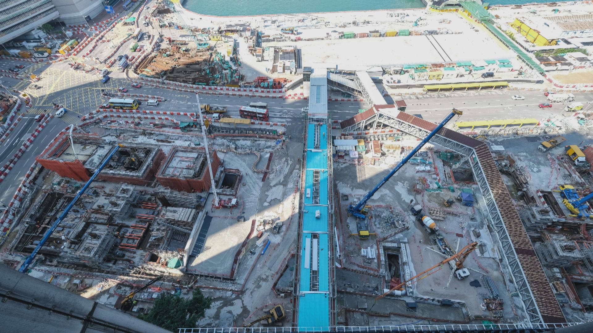 港鐵指會展站平頂　紅磡至金鐘段土木工程大致完成