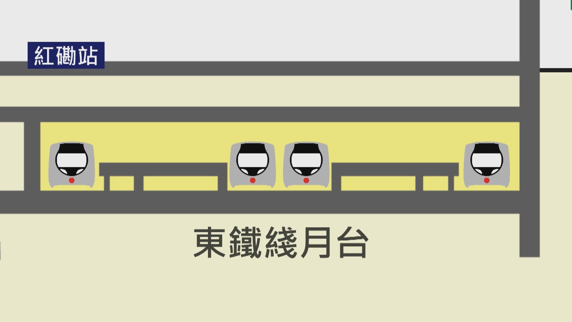 西鐵綫紅磡站新月台20日啟用　港鐵：有足夠空間應付人流