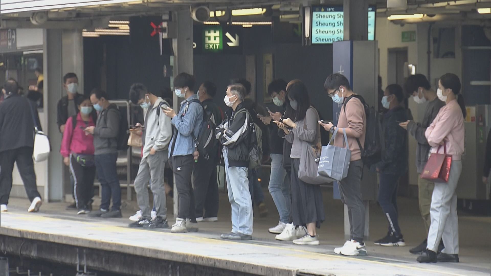 港鐵周五起每晚減班　大部分路綫班次延長至5-9分鐘