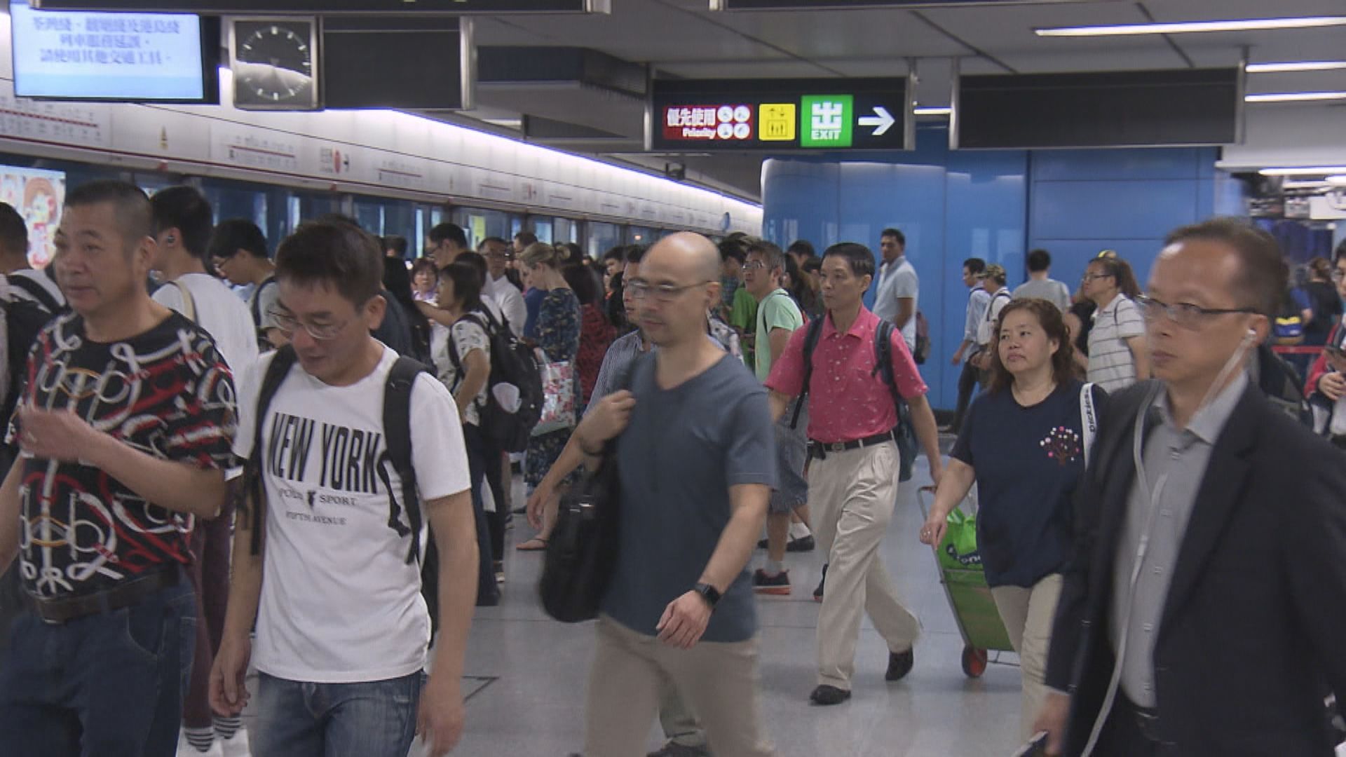 港鐵大部分路綫中秋節通宵行駛