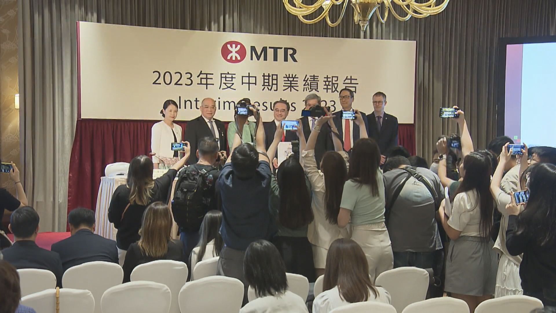 港鐵：本地乘客量已回升至疫情前逾9成