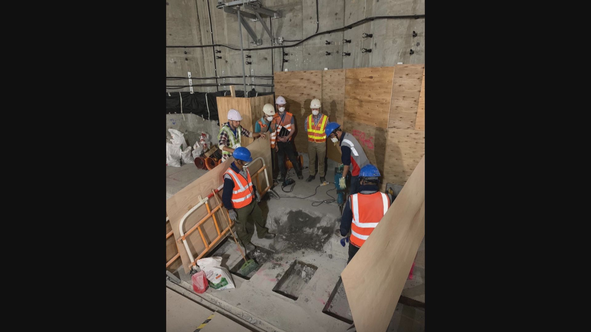 政府已要求港鐵縮短紅磡站開鑿檢測過程