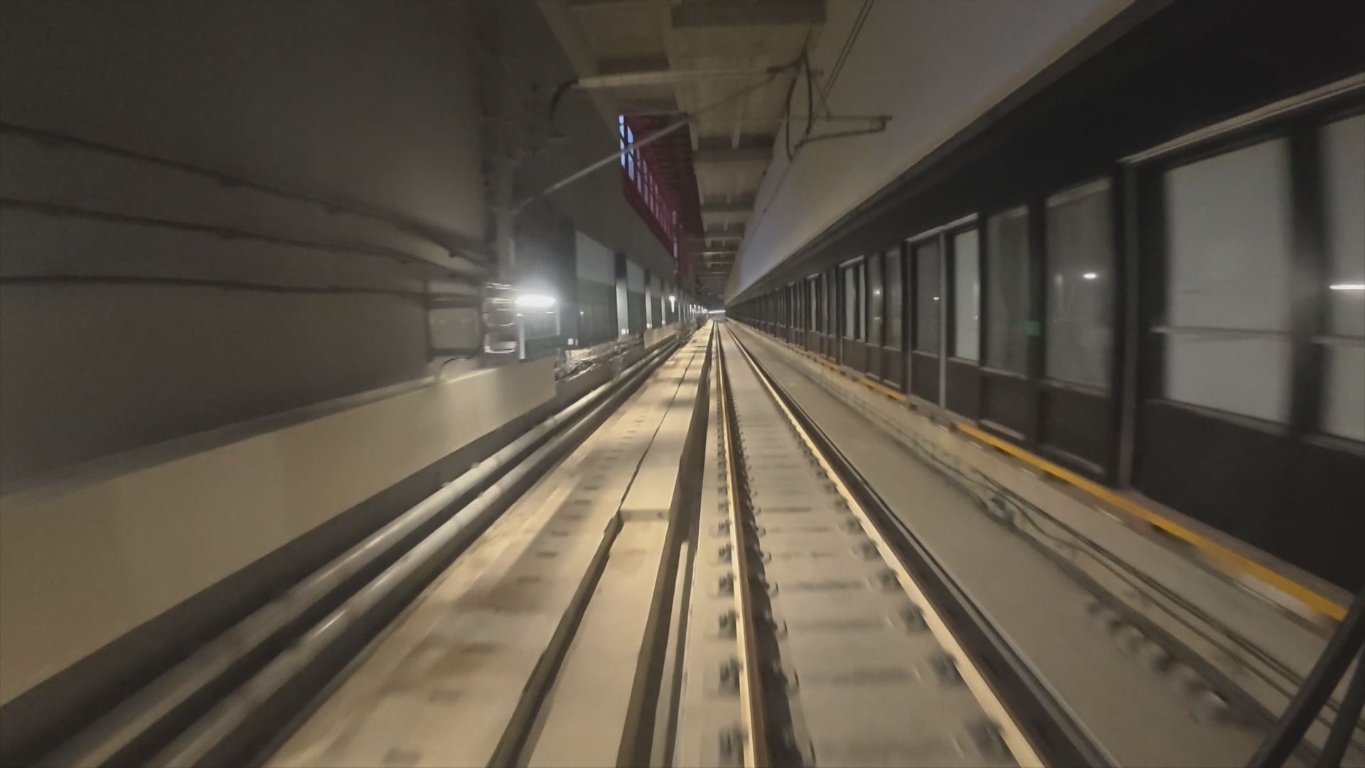 東涌綫往香港方向列車即日起改行東涌東站新路段