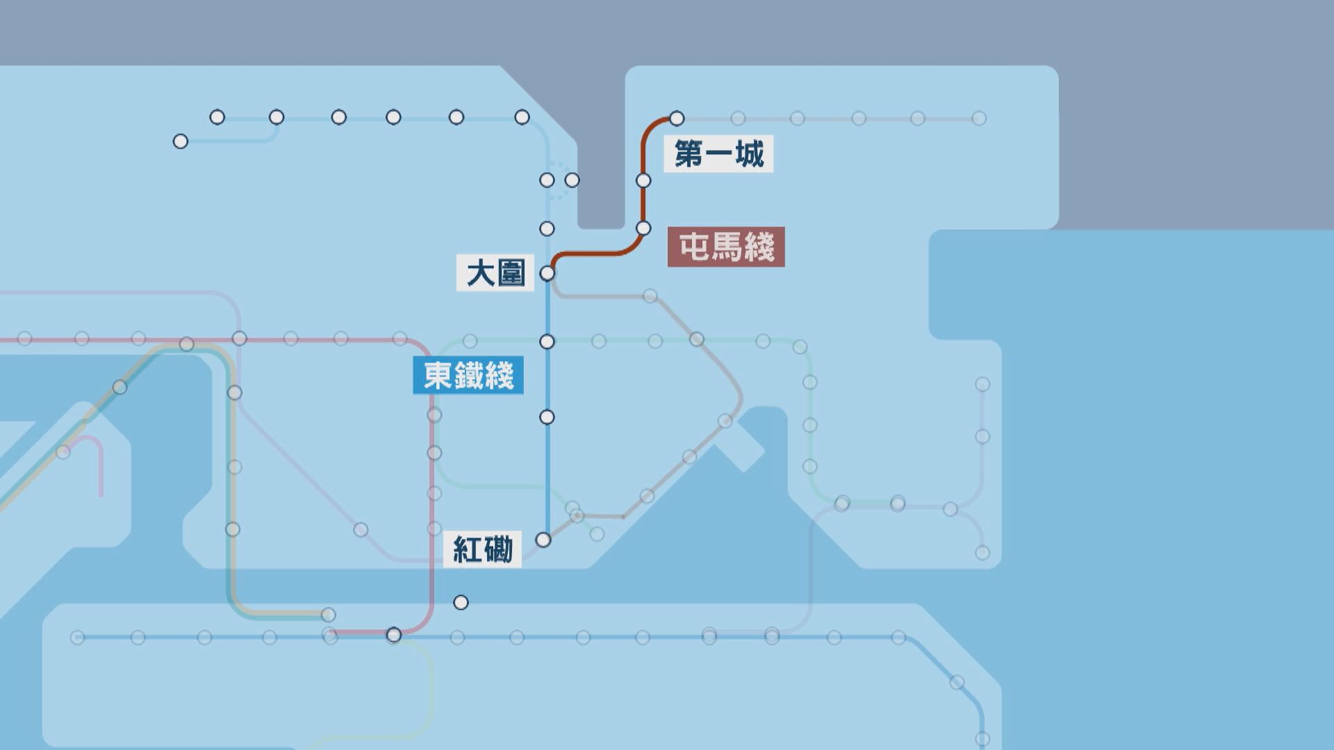 屯馬綫通車後　紅磡往馬鞍山免轉車較舊有方便