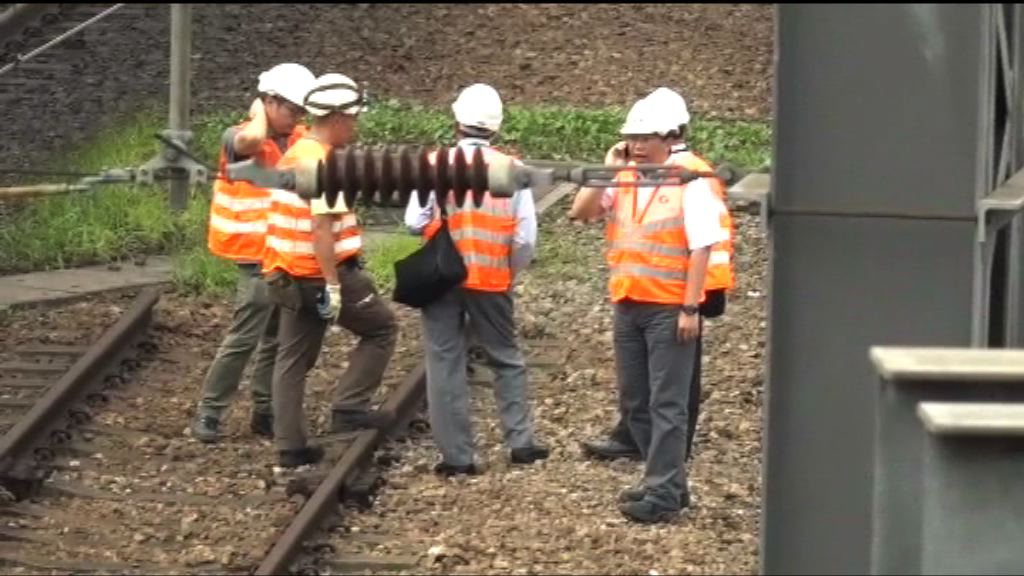 架空電纜跳掣　東鐵紅磡往來旺角東服務暫停