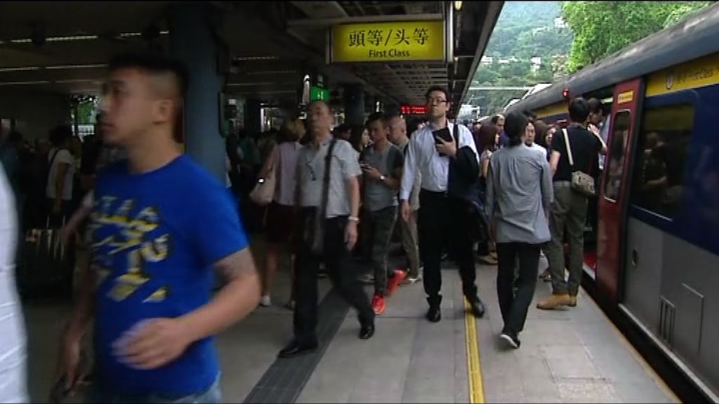 架空電纜斷裂　列車服務陸續回復正常