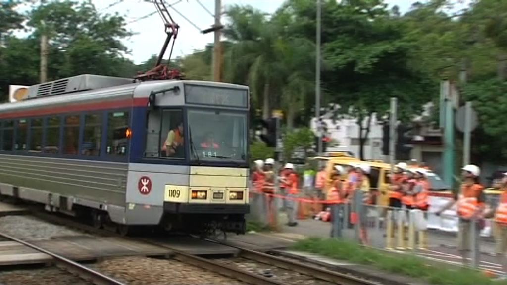 架空電纜遭弄斷 輕鐵服務逐步回復正常