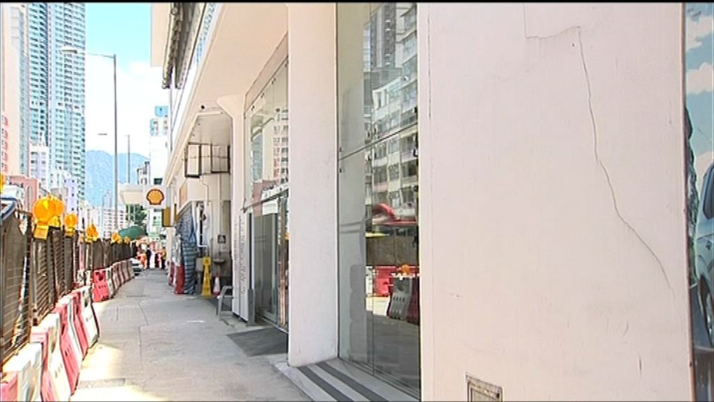 有土瓜灣居民擔心樓宇結構安全