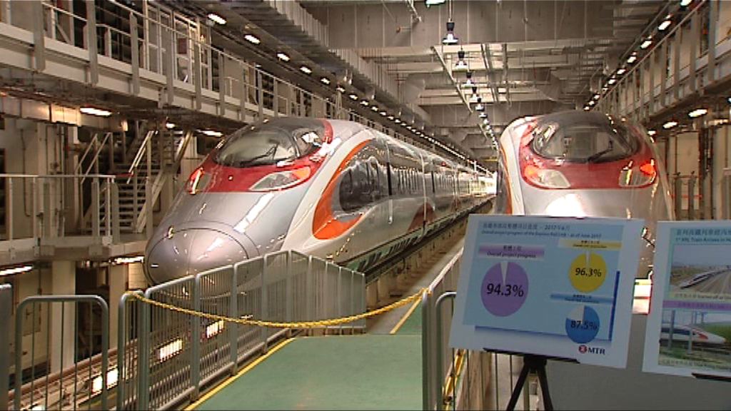 高鐵香港段今恢復試運