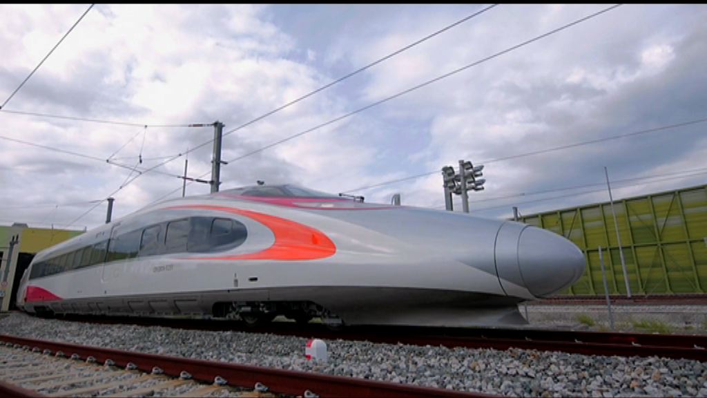 高鐵列車部分車輪出軌　港鐵暫停試車