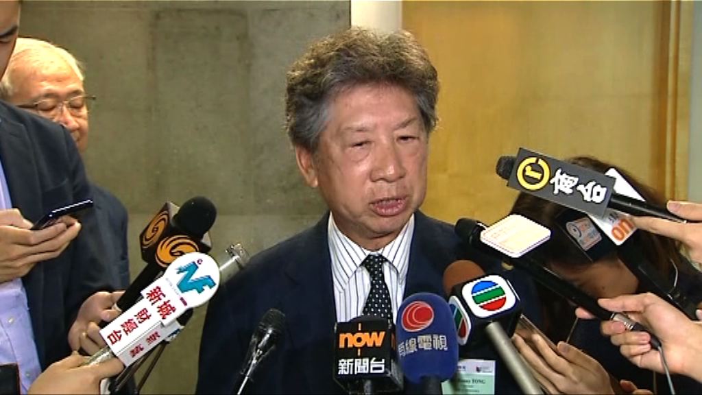 湯家驊贊成成立調查委員會調查沙中綫事件