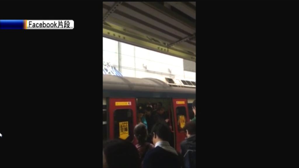東鐵綫故障服務一度全線暫停